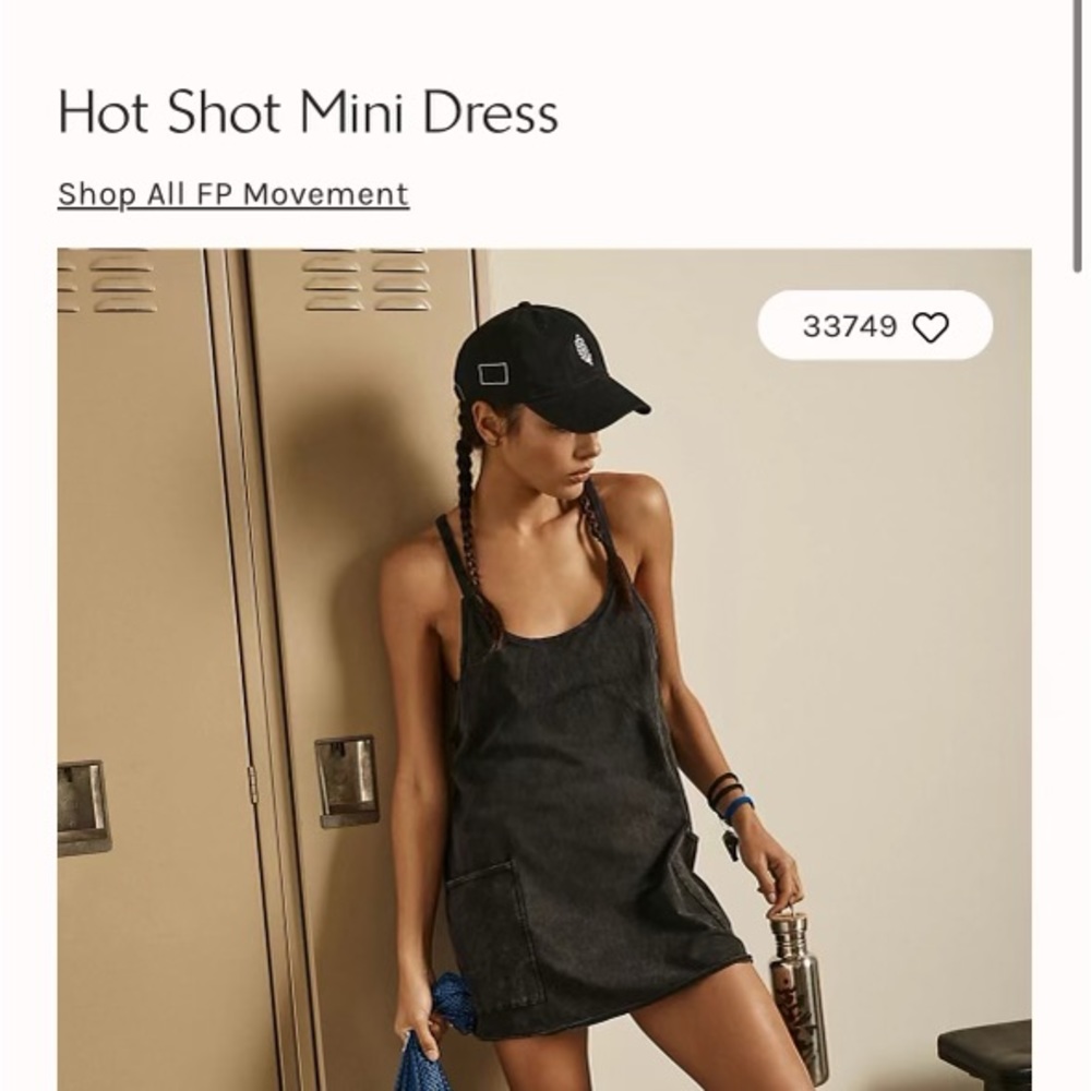 Black Hot Shot Mini Dress